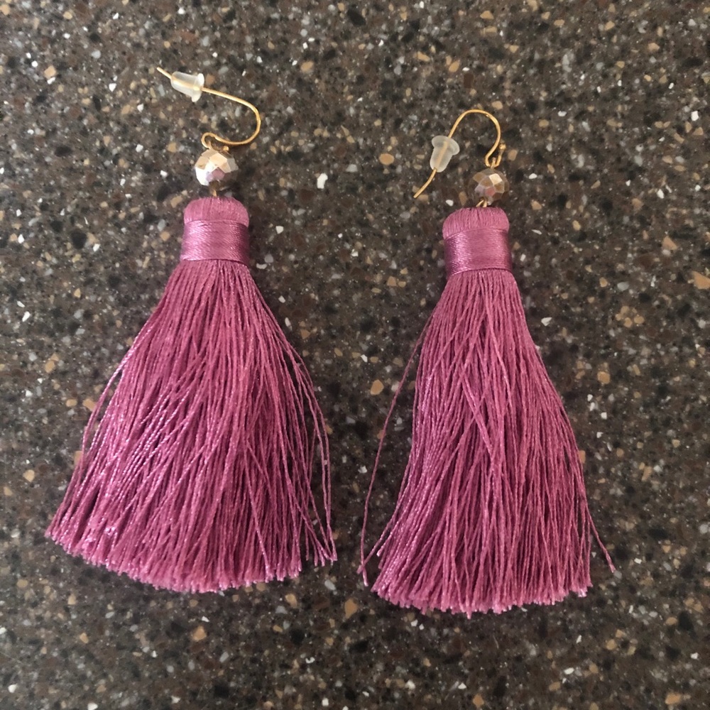 🌸3 for $15 Sale🌸Fun Tassel Earrings Never Worn